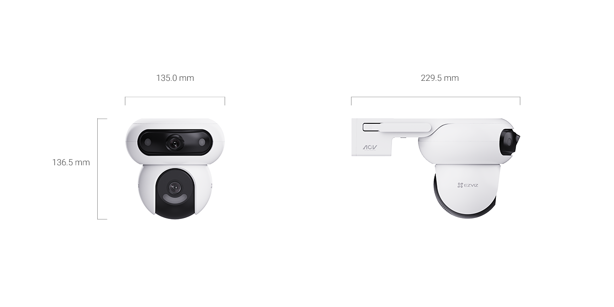 HB90x 4G / SP dual-lens surveillance camera