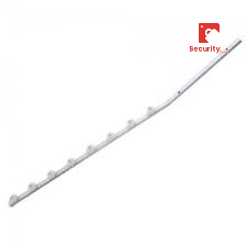 Nemtek Fence Pole - 8Line Square Tube Angled White