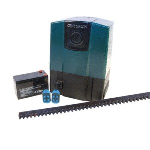 Centurion Sliding Gate Kit D5 EVO Kit + 2xTX4 + Batt 4m Rack